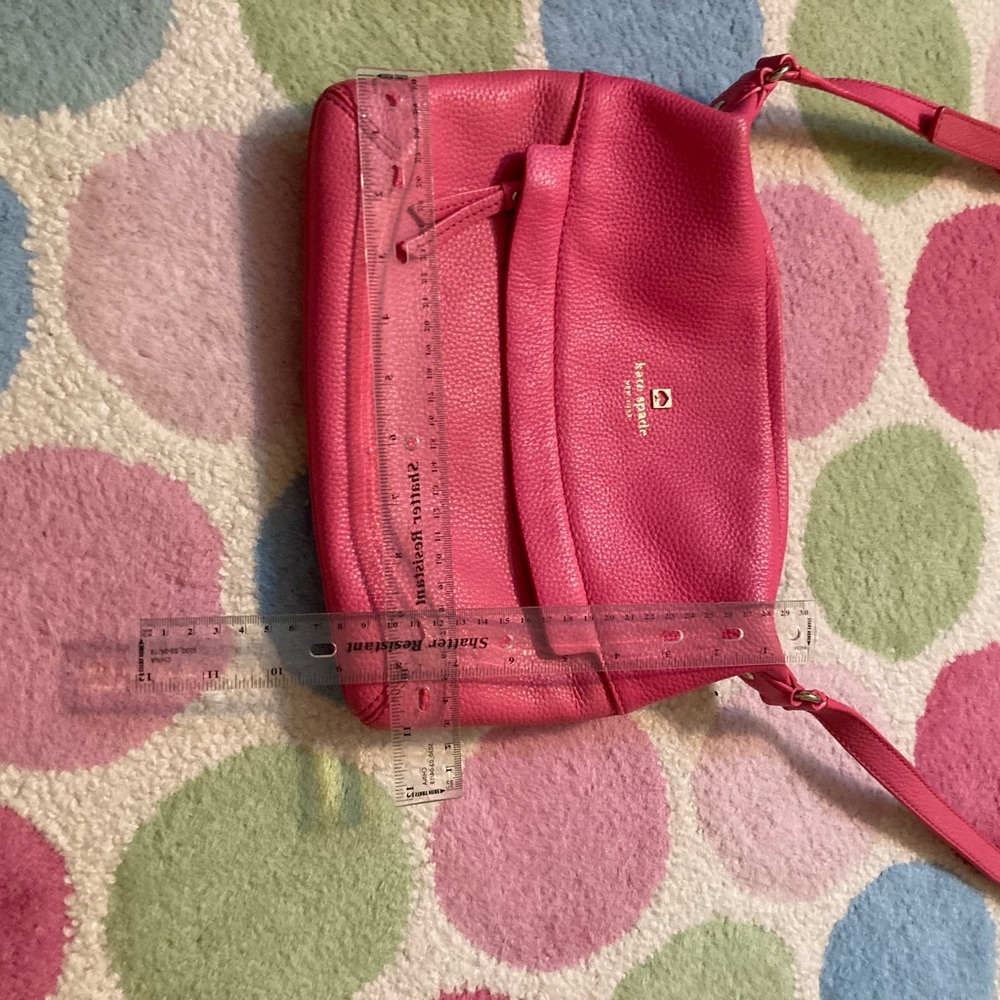 Kate Spade Pink Crossbody Bag with Structured Design